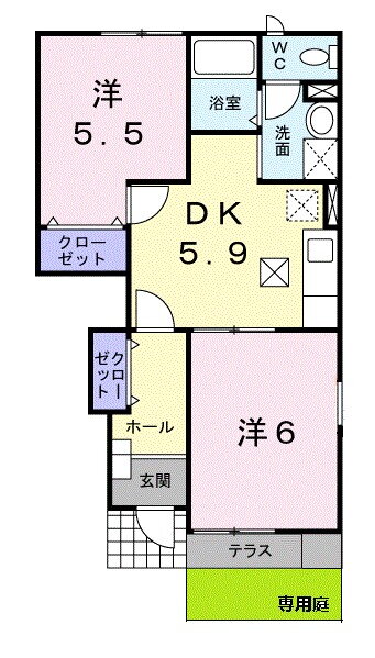 静岡県掛川市細谷 細谷駅 2DK アパート 賃貸物件詳細