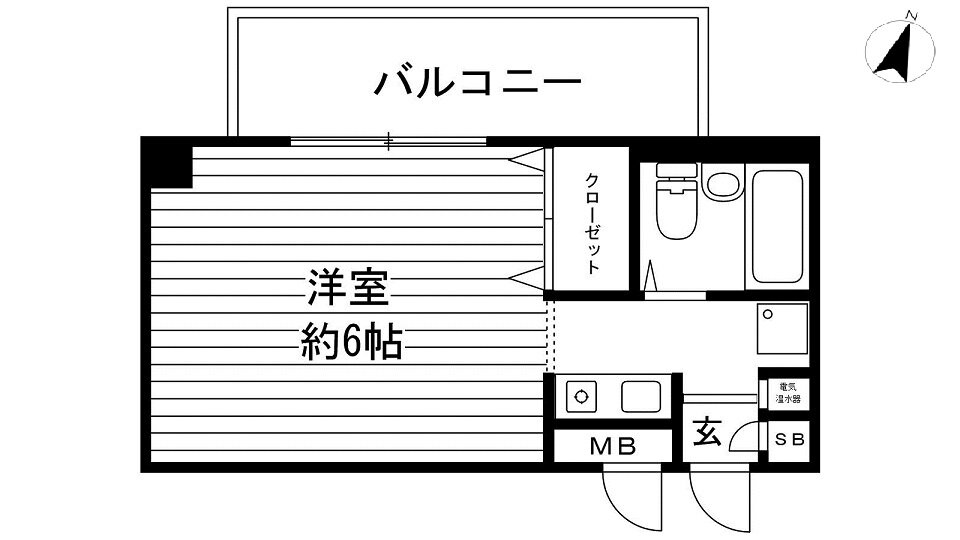 兵庫県神戸市中央区生田町２ 新神戸駅 1K マンション 賃貸物件詳細