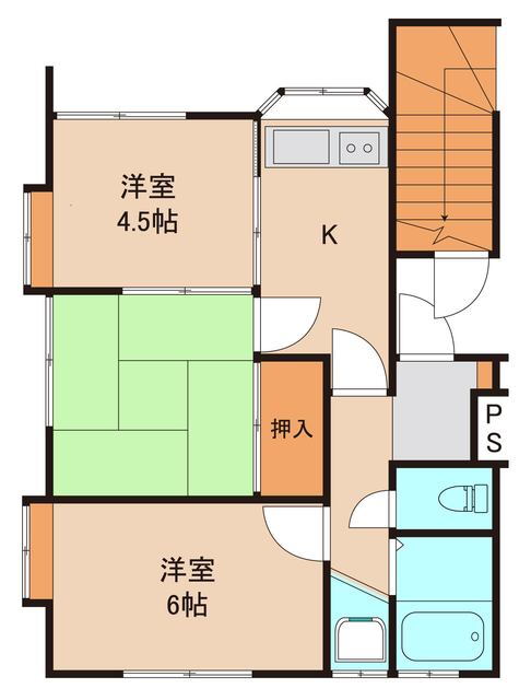茨城県取手市宮和田 藤代駅 3DK アパート 賃貸物件詳細