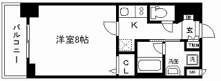 京都府京都市下京区吉文字町 大宮駅 1K マンション 賃貸物件詳細