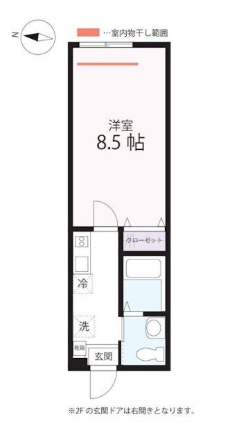 神奈川県横浜市磯子区杉田２ 杉田駅 1K アパート 賃貸物件詳細