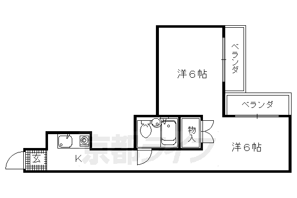 京都府京都市上京区後藤町 出町柳駅 2K マンション 賃貸物件詳細