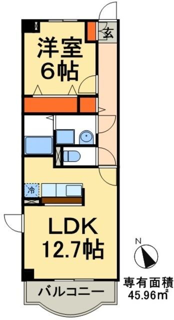 千葉県柏市しいの木台４ 五香駅 1LDK マンション 賃貸物件詳細