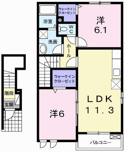 兵庫県相生市千尋町 西相生駅 2LDK アパート 賃貸物件詳細