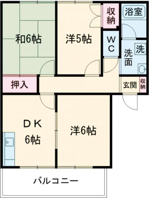 兵庫県加古川市平岡町高畑 東加古川駅 3DK アパート 賃貸物件詳細