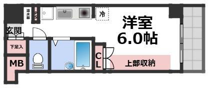 大阪府大阪市西区九条３ 西九条駅 1K マンション 賃貸物件詳細