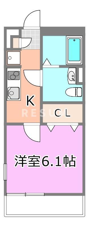 千葉県千葉市中央区白旗２ 蘇我駅 1K アパート 賃貸物件詳細