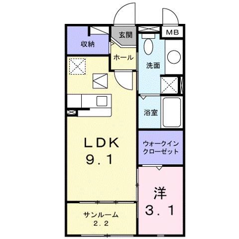滋賀県草津市野村１ 草津駅 1LDK アパート 賃貸物件詳細