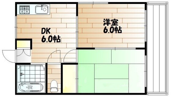 岡山県岡山市中区倉田 2DK マンション 賃貸物件詳細
