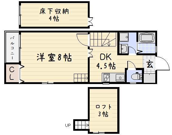 福岡県北九州市八幡西区本城東３ 本城駅 1SDK アパート 賃貸物件詳細