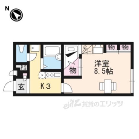 滋賀県大津市大江２ 瀬田駅 1K アパート 賃貸物件詳細
