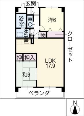 愛知県豊橋市菰口町２ 豊橋駅 2LDK マンション 賃貸物件詳細