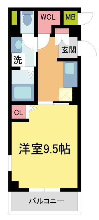 兵庫県西宮市里中町１ 鳴尾・武庫川女子大前駅 1DK マンション 賃貸物件詳細