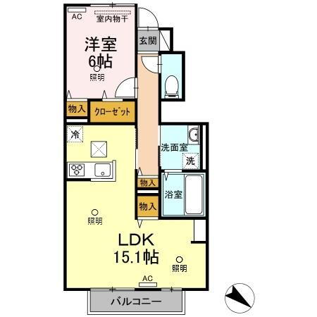 岡山県都窪郡早島町早島 早島駅 1LDK アパート 賃貸物件詳細