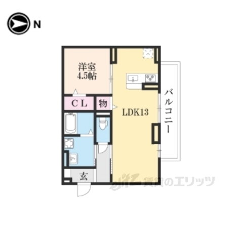 京都府京都市山科区西野野色町 東野駅 1LDK アパート 賃貸物件詳細