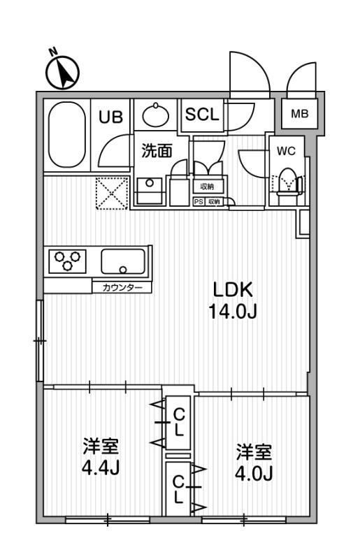 東京都世田谷区桜新町２ 桜新町駅 2LDK マンション 賃貸物件詳細