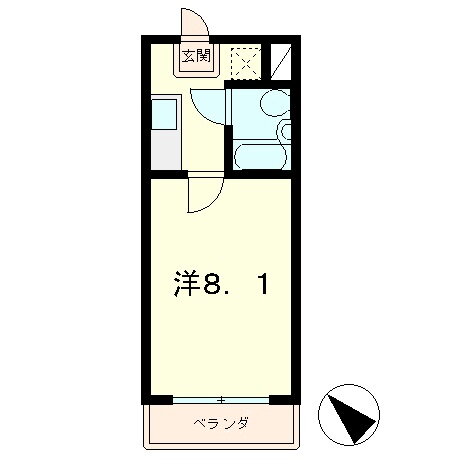 滋賀県草津市笠山４ 南草津駅 1K マンション 賃貸物件詳細