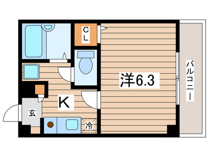 神奈川県横浜市港北区大曽根２ 新綱島駅 1K マンション 賃貸物件詳細