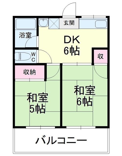 静岡県浜松市中央区三和町 浜松駅 2DK アパート 賃貸物件詳細