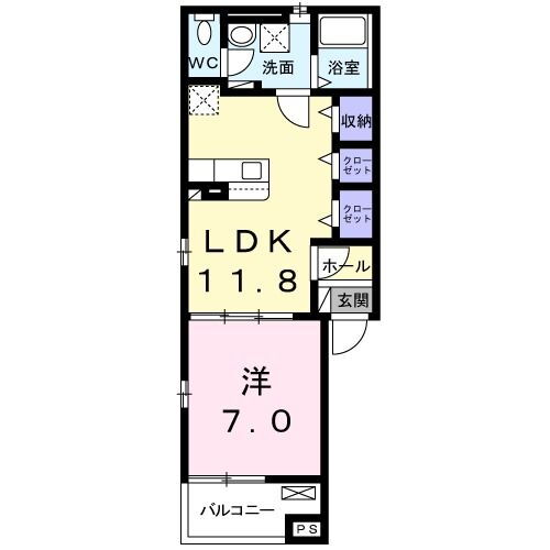 埼玉県川口市大字里 鳩ヶ谷駅 1LDK アパート 賃貸物件詳細