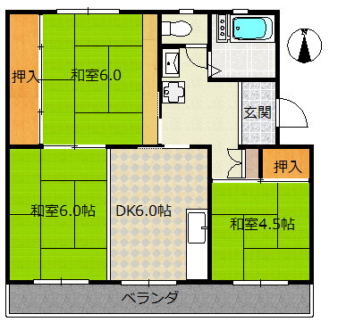 西小中台団地２６号棟