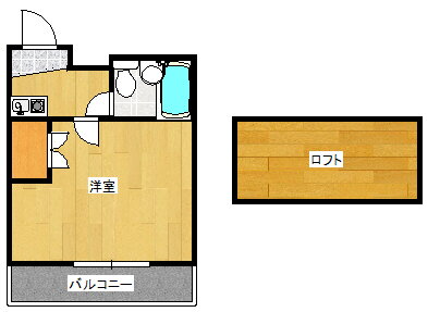 兵庫県加古川市尾上町口里 浜の宮駅 1K アパート 賃貸物件詳細