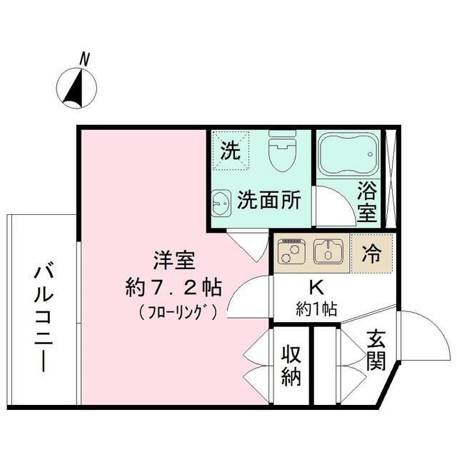 ＰＡＲＫ　ＳＩＤＥ　ＳＰＥＣ　Ｄｅｎ　ｅｎ　ｃｈｏｆｕ 2階 1K 賃貸物件詳細