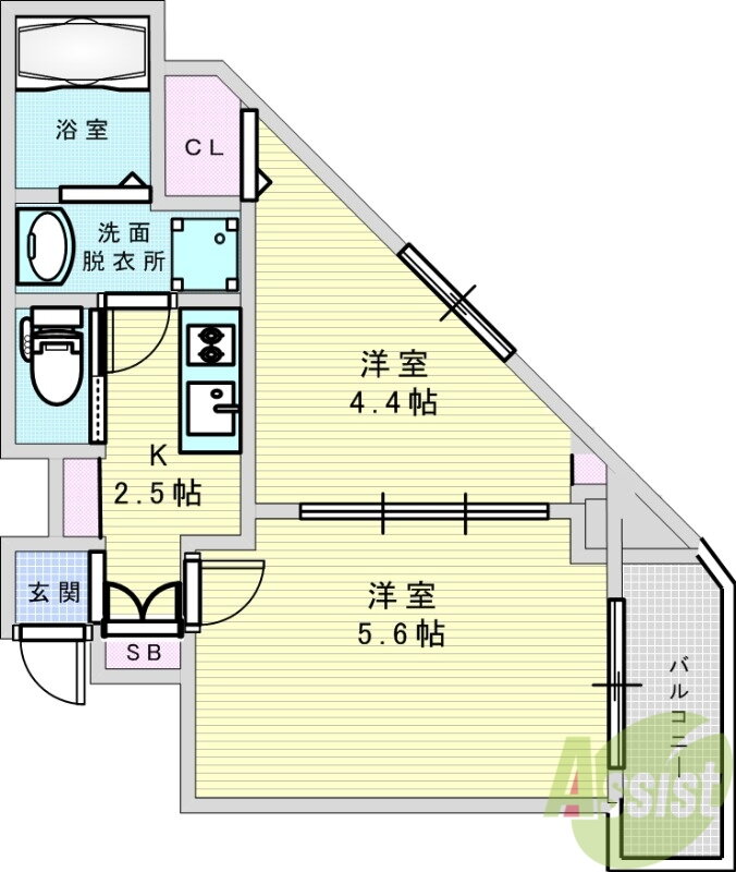 大阪府摂津市千里丘東３ 千里丘駅 1DK マンション 賃貸物件詳細