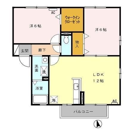 岐阜県岐阜市日置江２ 岐阜駅 2LDK アパート 賃貸物件詳細