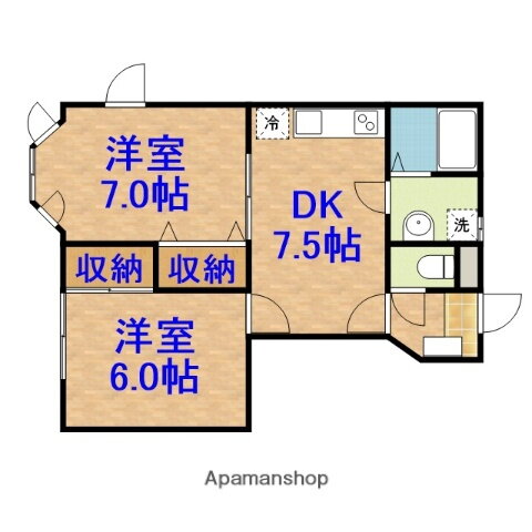 千葉県千葉市緑区誉田町２ 誉田駅 2DK アパート 賃貸物件詳細