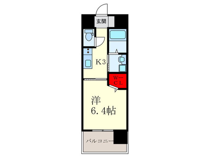 福岡県北九州市小倉南区富士見２ 城野駅 1K マンション 賃貸物件詳細