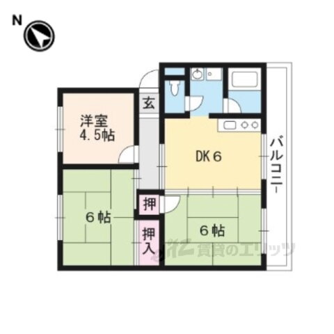 滋賀県栗東市小柿１０ 草津駅 3DK マンション 賃貸物件詳細