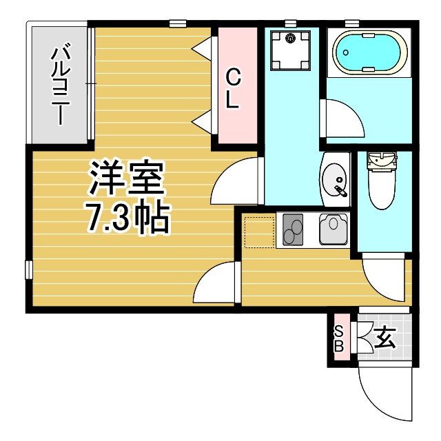 兵庫県神戸市須磨区離宮前町２ 月見山駅 1K アパート 賃貸物件詳細