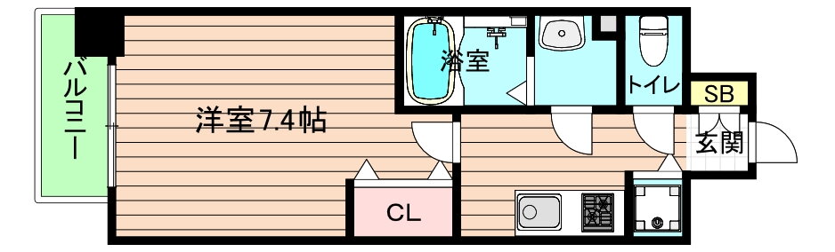 大阪府大阪市都島区高倉町３ 城北公園通駅 1K マンション 賃貸物件詳細