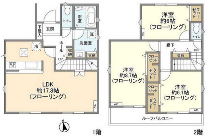 Ｋｏｌｅｔ桶川加納 3LDK 賃貸物件詳細