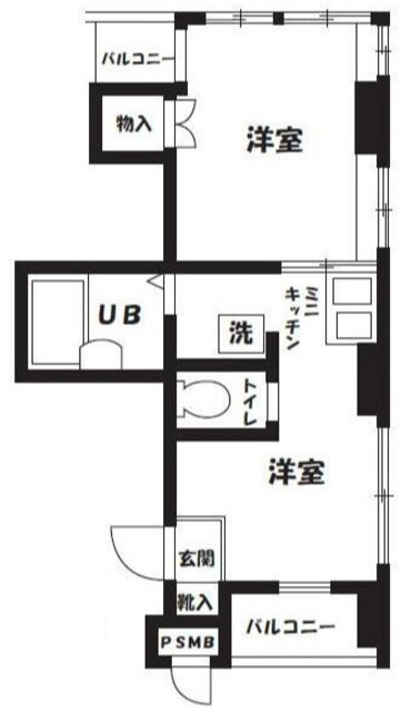 東京都大田区東矢口２ 矢口渡駅 1DK マンション 賃貸物件詳細