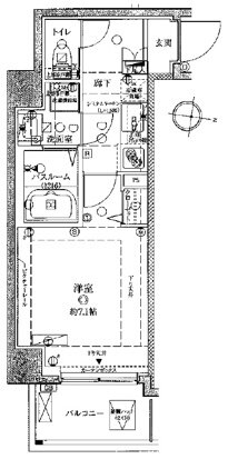 東京都港区南麻布２ 麻布十番駅 1K マンション 賃貸物件詳細