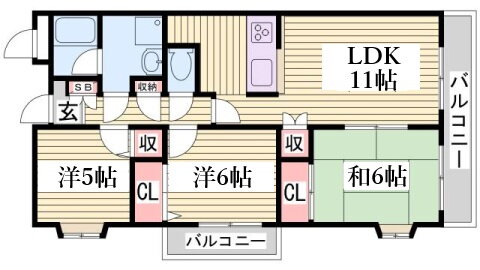 兵庫県神戸市須磨区磯馴町１ 須磨海浜公園駅 3LDK マンション 賃貸物件詳細
