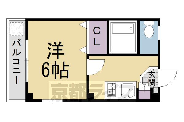 京都府京都市左京区下鴨北園町 北山駅 1K アパート 賃貸物件詳細