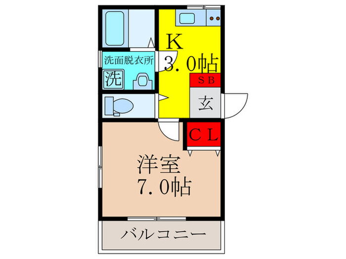 大阪府吹田市岸部南２ 岸辺駅 1K アパート 賃貸物件詳細