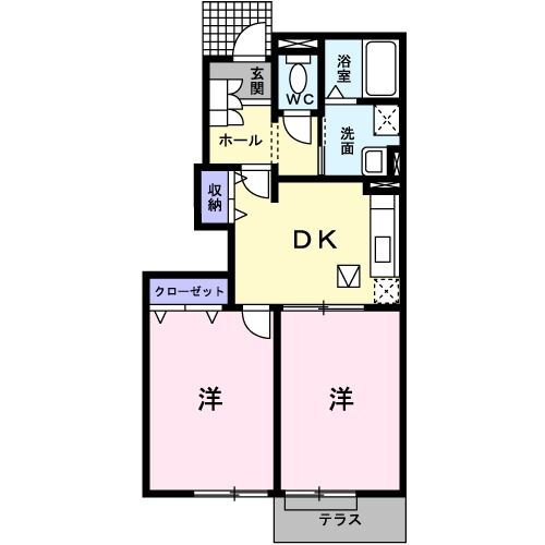 長崎県雲仙市愛野町乙 愛野駅 2DK アパート 賃貸物件詳細