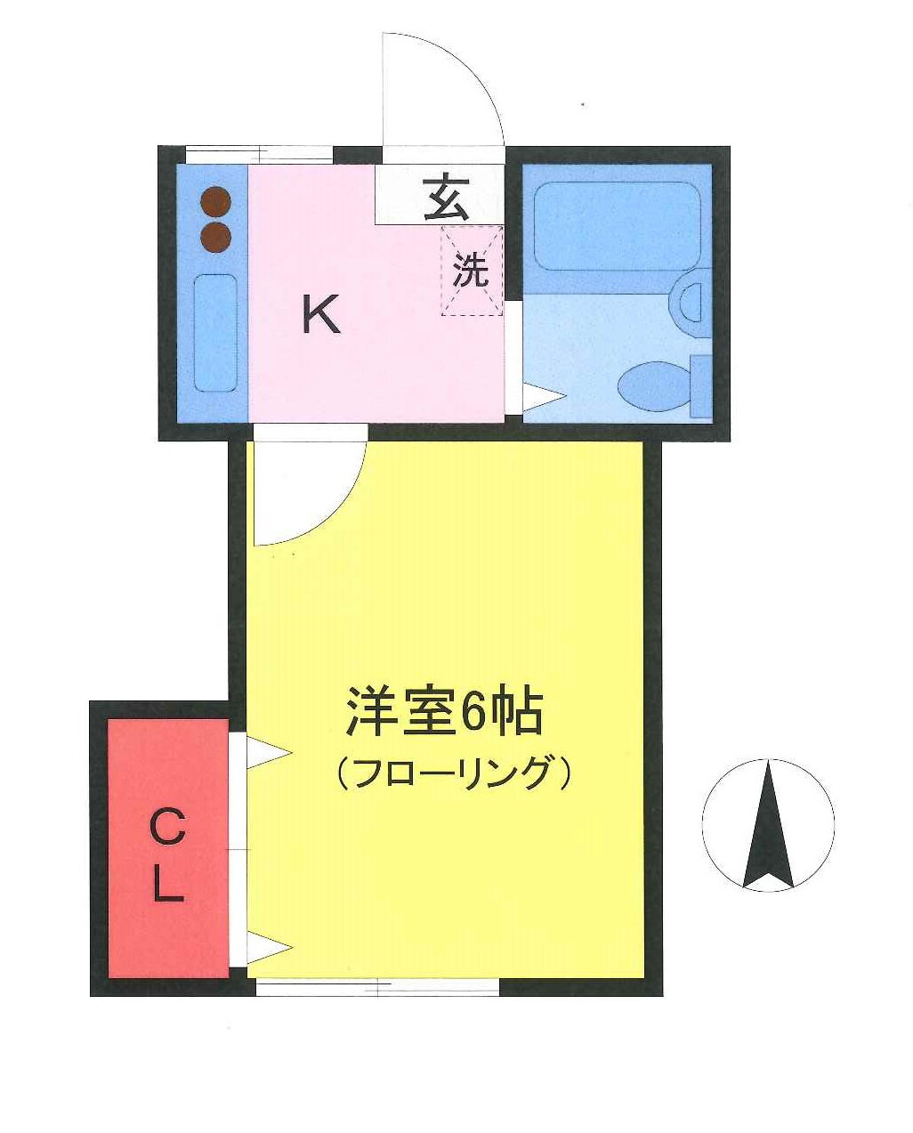 東京都練馬区旭丘２ 江古田駅 1K アパート 賃貸物件詳細