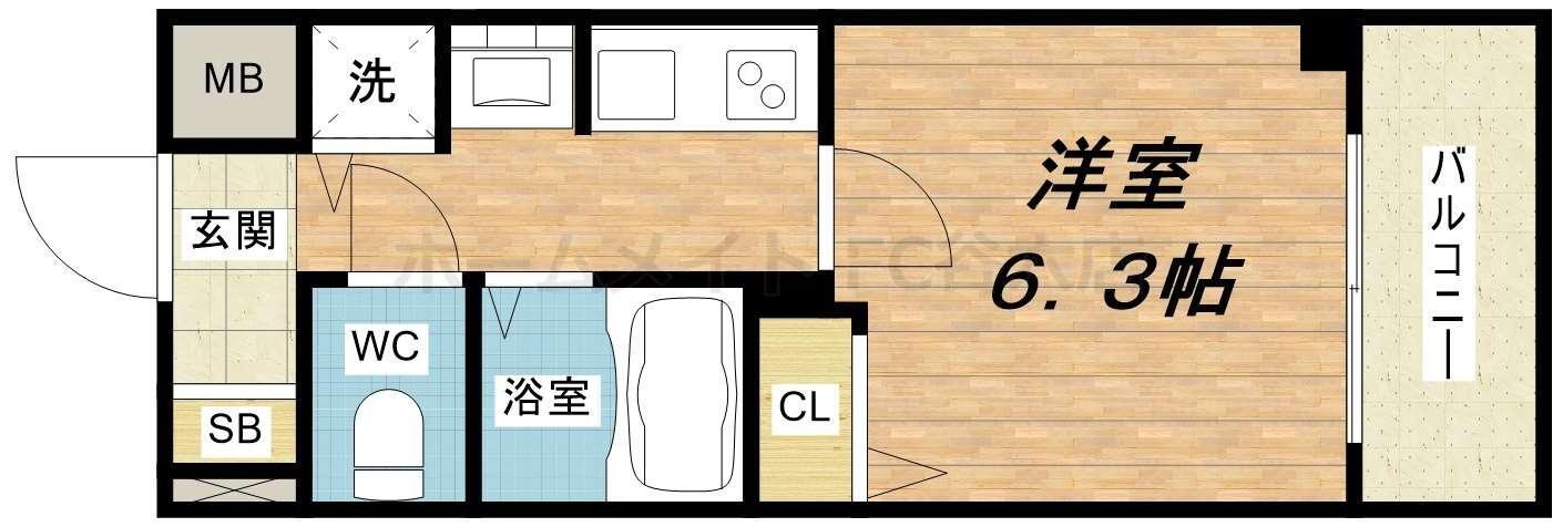 大阪府大阪市中央区博労町３ 心斎橋駅 1K マンション 賃貸物件詳細