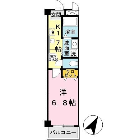 兵庫県神戸市灘区日尾町２ 六甲道駅 1K マンション 賃貸物件詳細