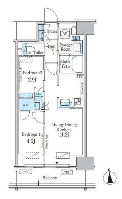 東京都新宿区百人町３ 大久保駅 2LDK マンション 賃貸物件詳細