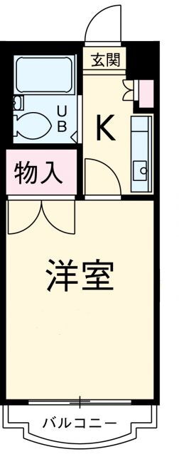 神奈川県横浜市磯子区森が丘２ 上大岡駅 1K マンション 賃貸物件詳細