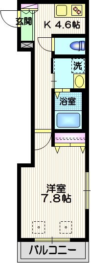 東京都品川区南大井３ 大森駅 1K マンション 賃貸物件詳細