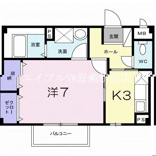 岡山県倉敷市中庄 中庄駅 1K アパート 賃貸物件詳細