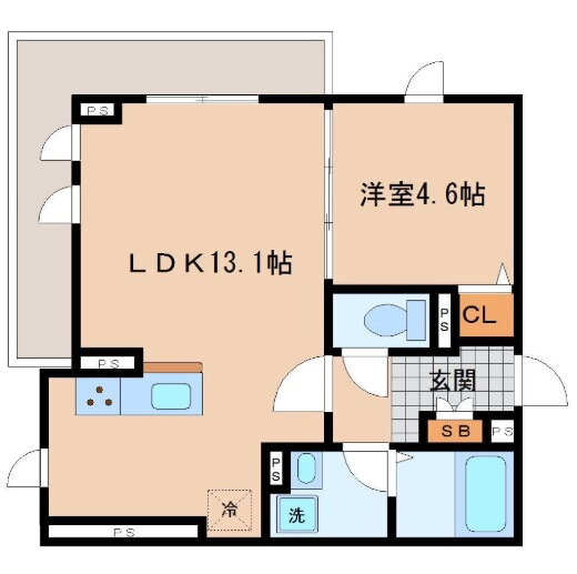 宮城県仙台市青葉区宮町１ 仙台駅 1LDK アパート 賃貸物件詳細