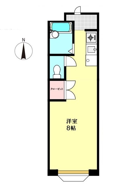 埼玉県所沢市中新井３ 新所沢駅 ワンルーム マンション 賃貸物件詳細